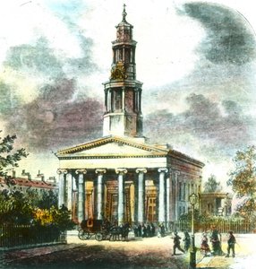 Nieuwe St. Pancras kerk, 19e eeuw