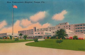 Nieuw tuberculoseziekenhuis, Tampa, Fla., c1940s