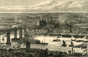 Newcastle-On-Tyne, 1898 door Unbekannt