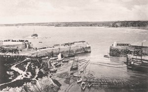 Haven van Newquay, Newquay, Cornwall, 1908