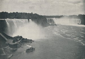 Niagara Watervallen door Unbekannt