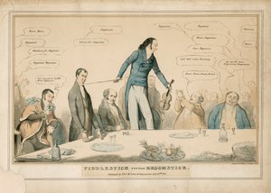 Niccolo Paganini - karikatuur