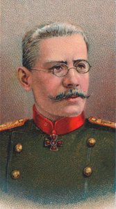 Nikolai Vladimirovich Ruzsky 1854-1918, Russische generaal van de Eerste Wereldoorlog, 1917 door Unbekannt