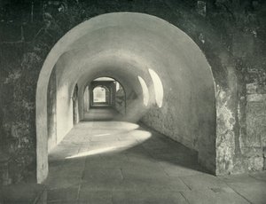 Normandische boog in de kloosters, Westminster Abbey, 1908 door Unbekannt