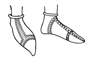Normandische schoenen, 1910 door Unbekannt