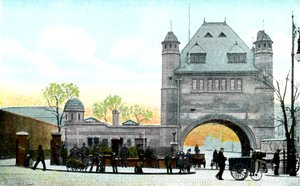 Noordelijke ingang, Blackwall Tunnel, Londen, 20e eeuw