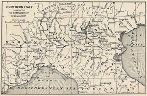 Noord-Italië - Illustratie van de campagnes van 1796 en 1797, 1896 door Unbekannt