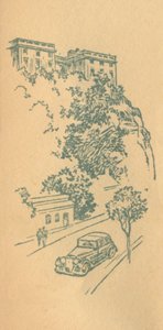 Kasteel van Nottingham, ca. 1936 door Unbekannt