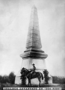 Obelisk van Twee Rivieren, 1895, 1920s