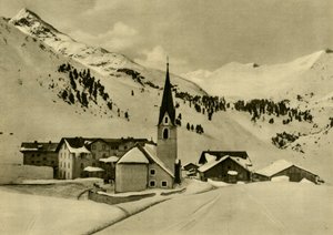 Obergurgl, Tirol, Oostenrijk, ca. 1935 door Unbekannt