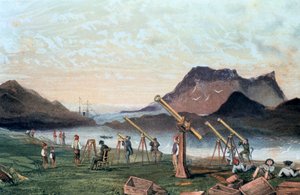 Een totale zonsverduistering waarnemen, 1851 1857