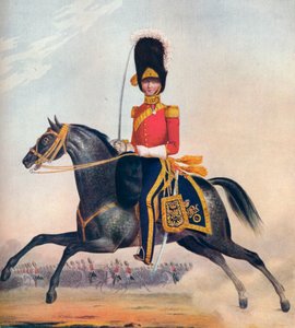 Officier van de 2e R. N. Brit. Dragoons, ca. 1833. 1914
