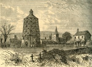 Oude Battersea Molen, rond 1800, ca. 1878