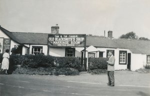 Oude smederij en trouwzaal, Gretna Green, Schotland, 1940s door Unbekannt