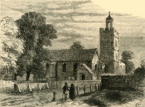 Oude Camberwell Kerk in 1750, ca. 1878