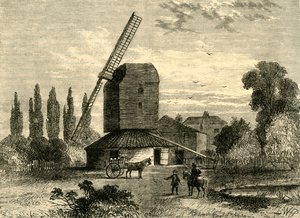 Oude Camberwell molen, ca. 1878