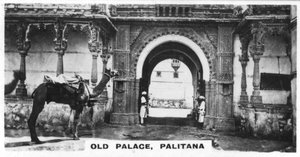 Oud paleis, Palitana, India, ca. 1925