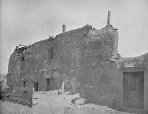 Oudste huis in de Verenigde Staten, Santa Fe, New Mexico