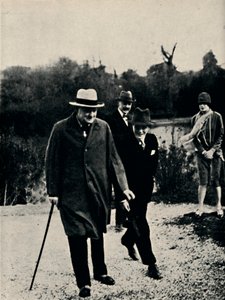 Op vakantie met zijn zoon in Italië, 1920s, 1945 door Unbekannt