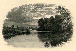 Op de Avon. Strensham Reach, ca. 1890
