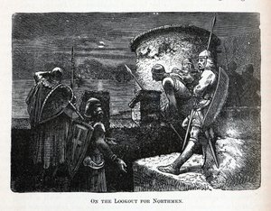 Op de uitkijk voor Noormannen, 1882 door Unbekannt