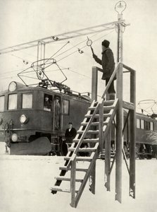 Op de Route van de Lapland Express, 1935-36 door Unbekannt