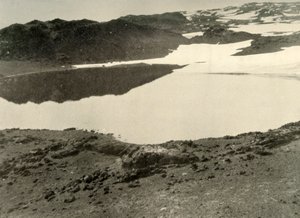 Open water bij Green Lake in de zomer, 1908, 1909 door Unbekannt