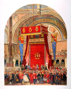 Opening van de Internationale Tentoonstelling, 1862