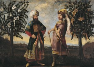 Oriëntalen, ca. 1681-1682 door Unbekannt