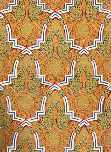 Ornament in panelen op de muren, Hof van de Moskee, 1907 door Unbekannt