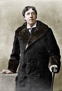 Oscar Wilde, Ierse schrijver, humorist en toneelschrijver door Unbekannt