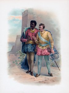 Othello en Iago door Unbekannt