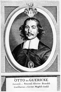 Otto von Guericke, Duitse uitvinder, ingenieur en natuurkundige, 1672