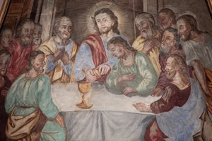 Onze-Lieve-Vrouw van Tenhemelopneming kerk. Het Laatste Avondmaal Cordon Frankrijk door Unbekannt