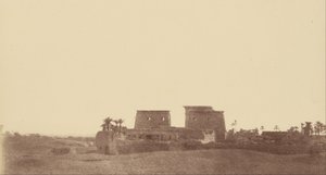 Overzicht van het Paleis van Karnak