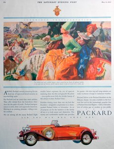 Packard auto advertentie