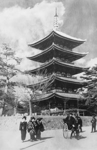 Pagode, Nara, Japan