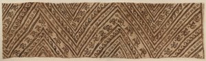 Beschilderde Wikkel voor Mummie, ca. 1100-1400 n.Chr.