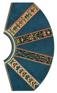 Schildering op koepel, Chora Kerk, Constantinopel [Istanbul, Turkije], 1928 door Unbekannt
