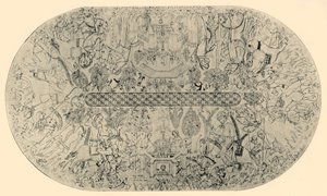 Schildering op het Plafond van de Zaal van Justitie, Nr. 1, 1907