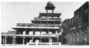 Panch Mahal, Fatehpur Sikri, Agra, India, ca. 1925