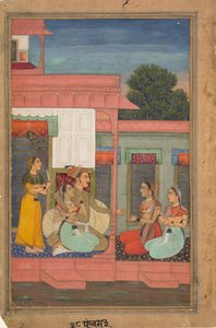 Panchama Ragini: Pagina uit een Ragamala-serie, ca. 1640