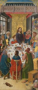 Panelen van het Hoofdaltaar van de Kartuizer van Saint-Honoré, Thuison-les-Abbeville: Het Laatste... door Unbekannt