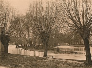 Pangbourne Weir door Unbekannt