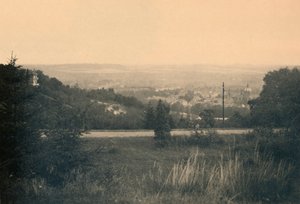 Panorama genomen vanaf het Châlet Forestier