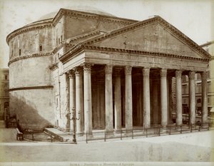 Pantheon, Rome, Italië, eind 19e of begin 20e eeuw
