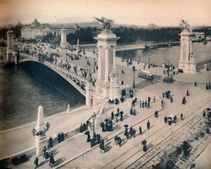 Parijs. - De Pont Alexandre III. - LL, ca. 1910