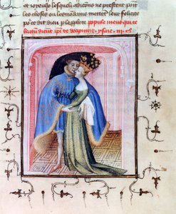 Parijs en Helena, ca. 1406 door Unbekannt