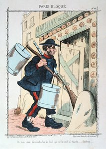 Parijs belegerd, 1870-1871 door Unbekannt