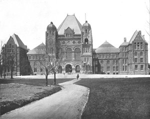 Parlementsgebouwen, Toronto, Canada, ca. 1900 door Unbekannt